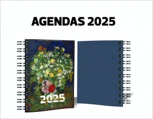 Agendas 2025 Capa Dura A5   Encadernação wire-o Personalize a sua Capa